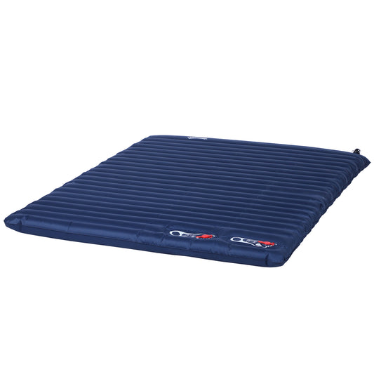 Outsunny PVC Self-Inflating 2/3Person Camping Sleeping Mattress Green