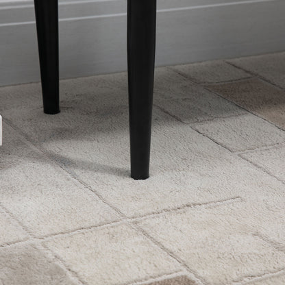 Entryway Bench, Bed End Bench, Button Tufted Window Seat, Upholstered Accent Stool for Living Room, Bedroom, Hallway, Grey