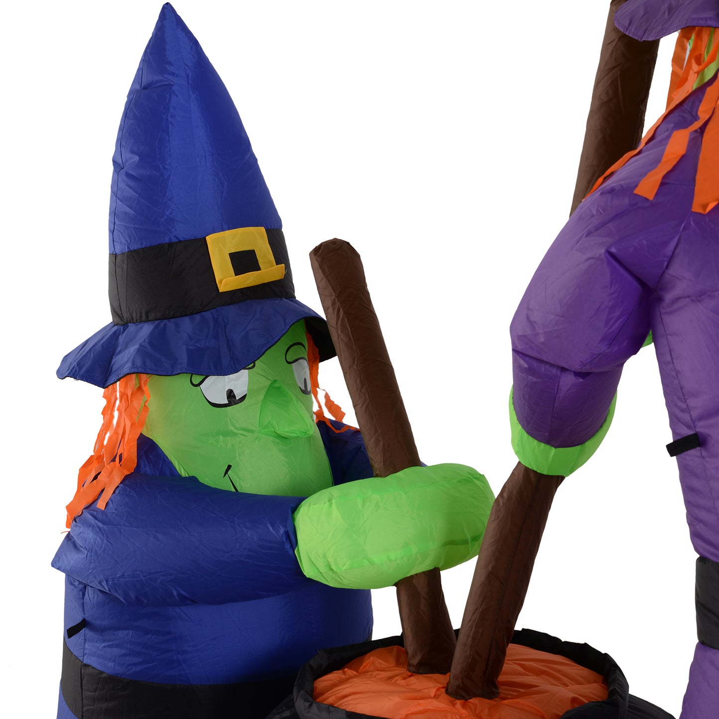 1.8H m Inflatable Witches Decoration, Polyester
