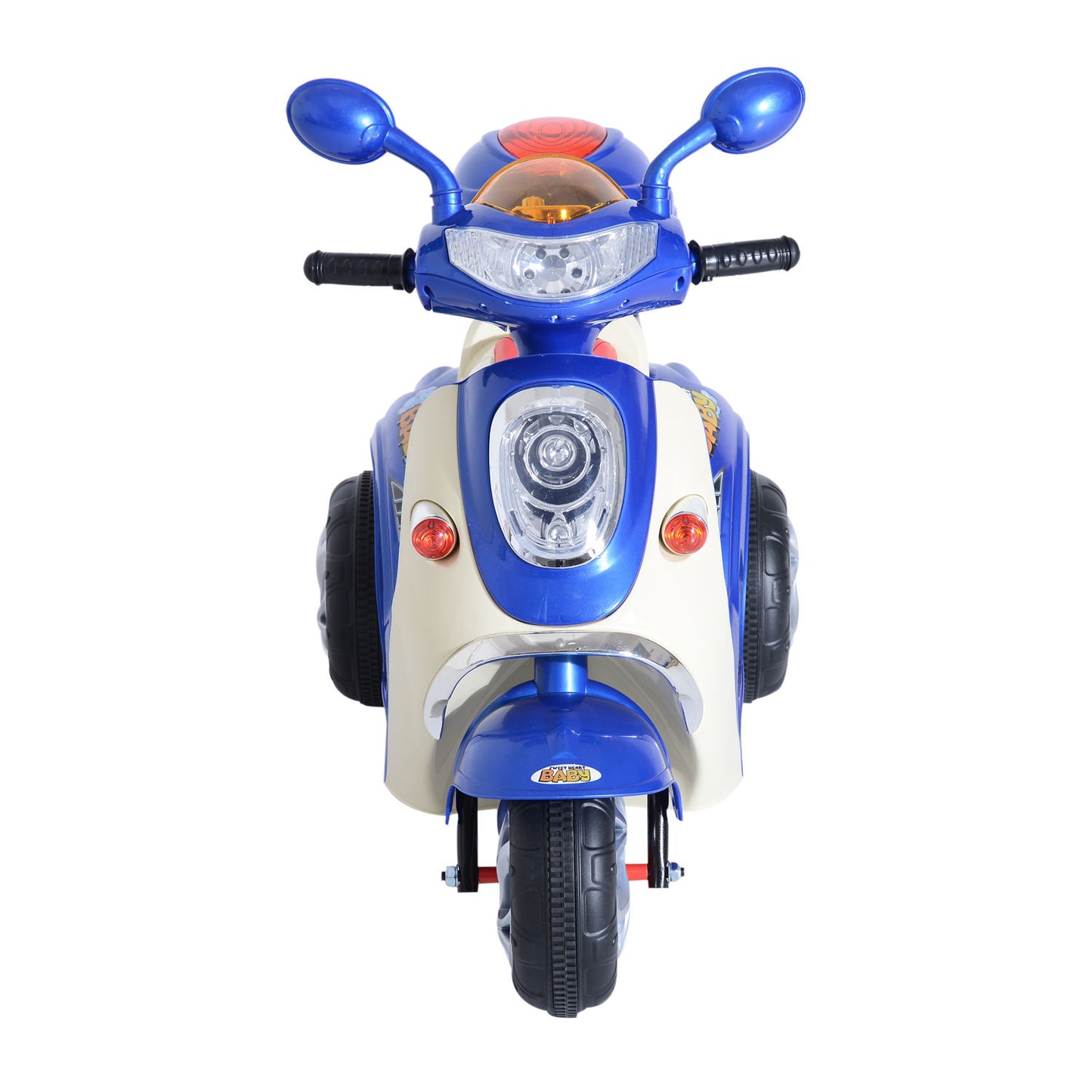 Children's Electric Ride on Toy Tricycle Car-Blue