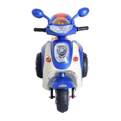 Children's Electric Ride on Toy Tricycle Car-Blue