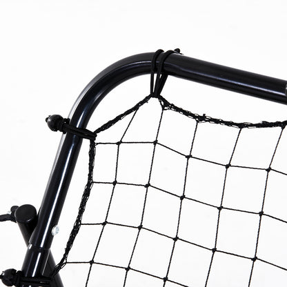 Adults Football Training Aid Multi-Sports Practice W/PE Mesh Metal Tube, 108W x 100D x 65Hcm-Black