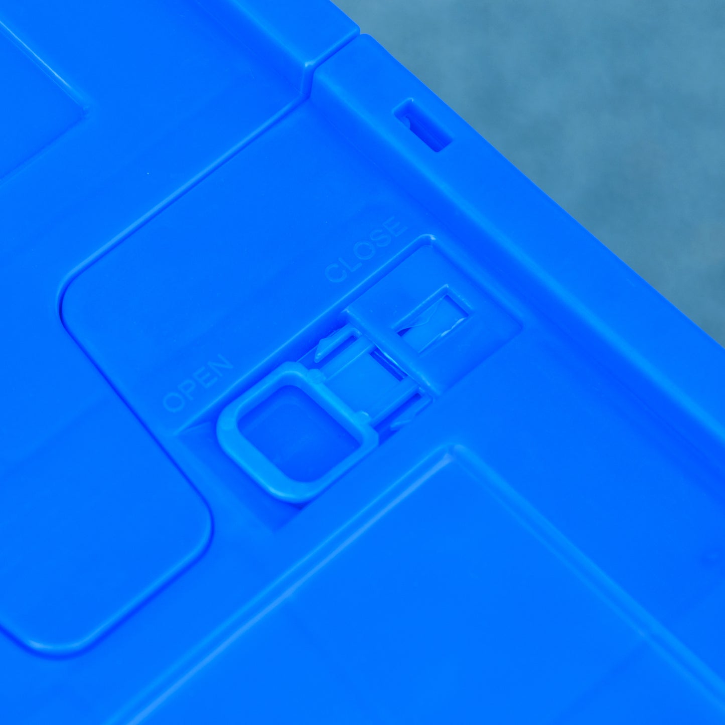 Steel Trailer for Bike, Bicycle Cargo Trailer with 65L Storage Box and Foldable Frame, Max Load 40KG, Blue