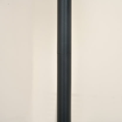 Arc Tree Floor Lamp with 3 Adjustable Rotating Lights, for Bedroom Living Room, Industrial Standing Lamp with Steel Frame, Black