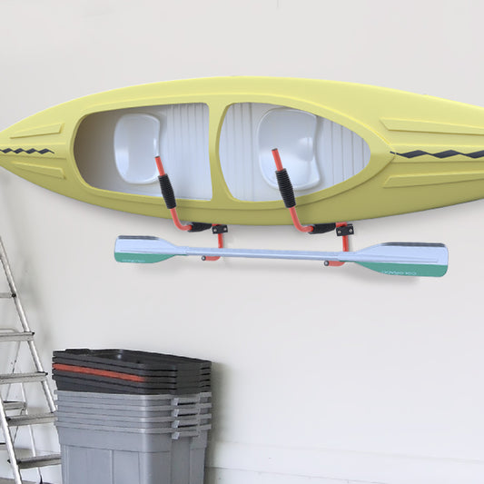 Canoe / Kayak Aluminium Wall Mount Hangers-Red