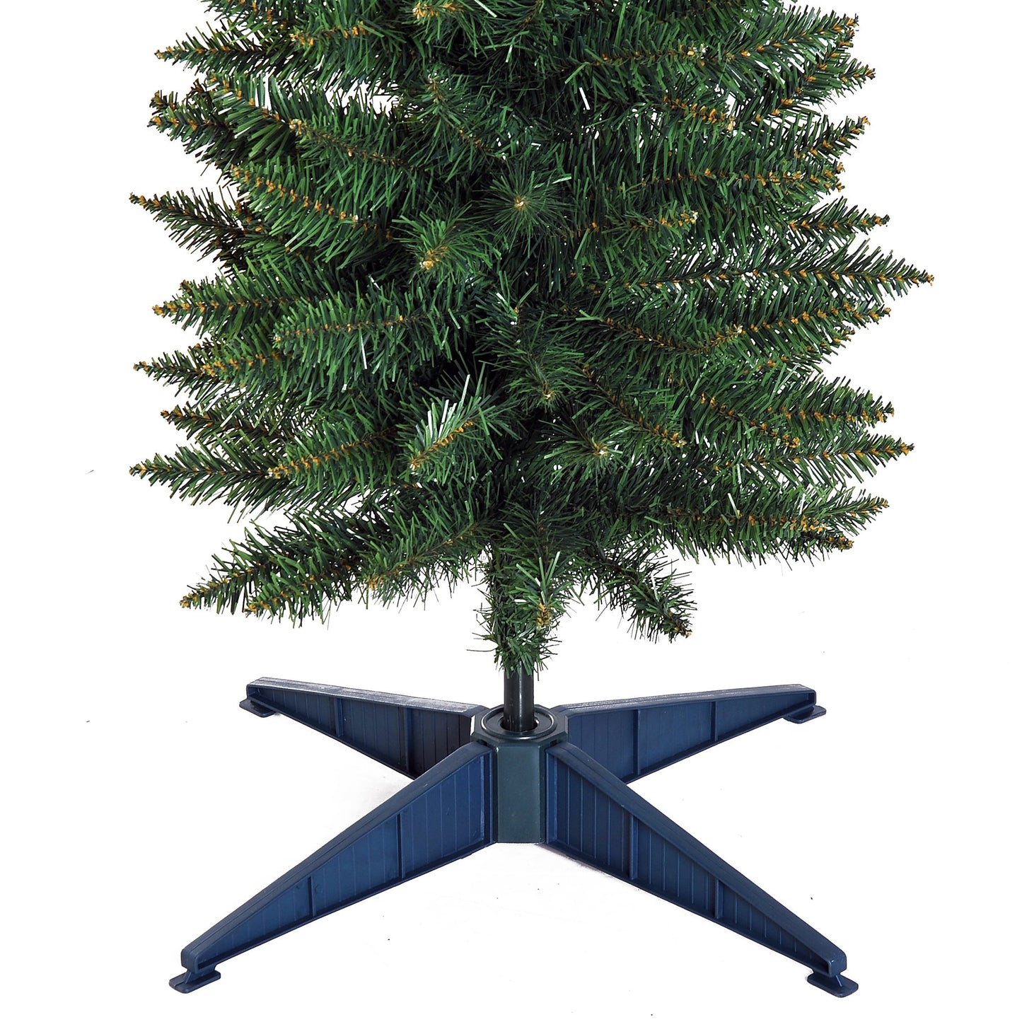 2.1m Artificial Christmas Tree Pine Tree With Plastic Stand-Green