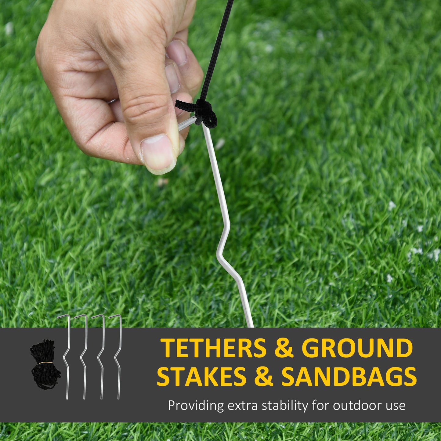 Inflatable Halloween Floating Ghost Tree with LED Light Outdoor Decoration 8FT 2.4m