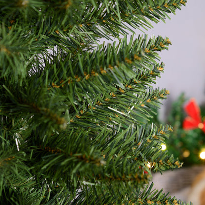 2.1m Artificial Christmas Tree Pine Tree With Plastic Stand-Green