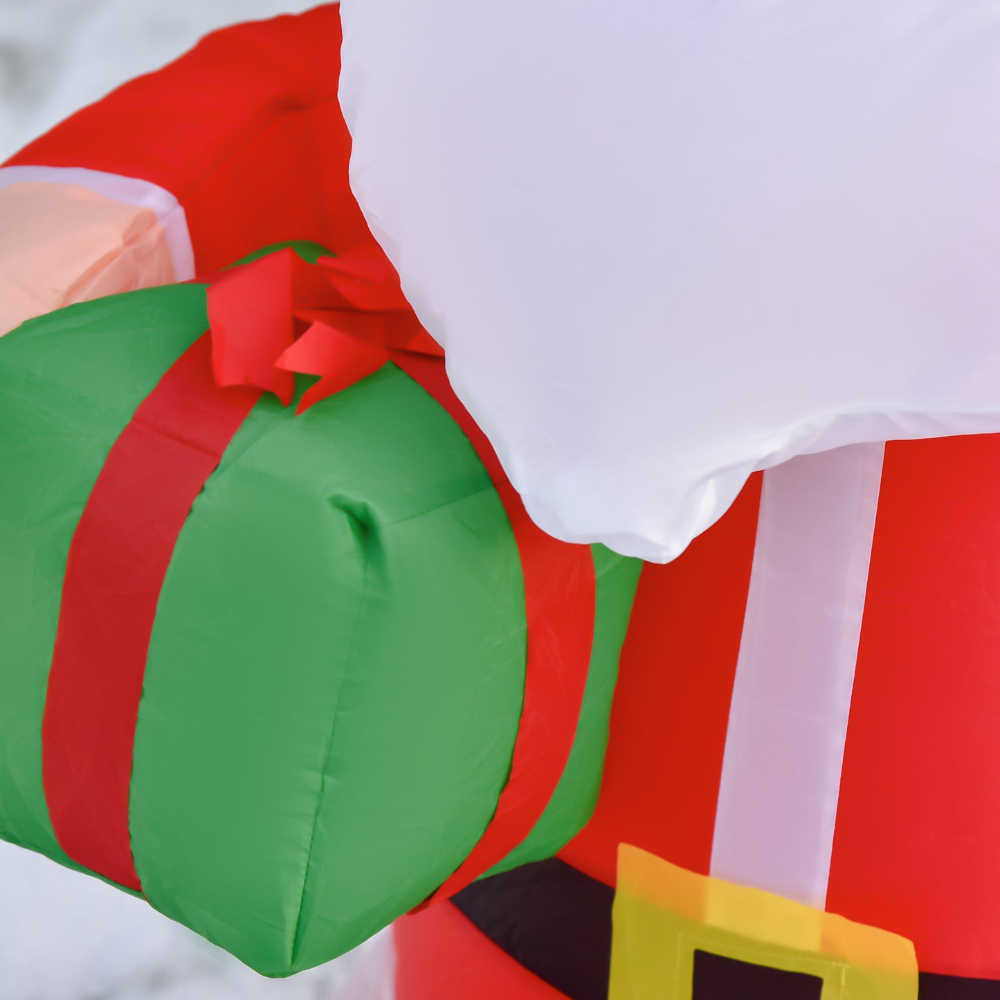 Christmas Inflatable Santa Claus Outdoor Home Seasonal Holiday Decoration With LED Light