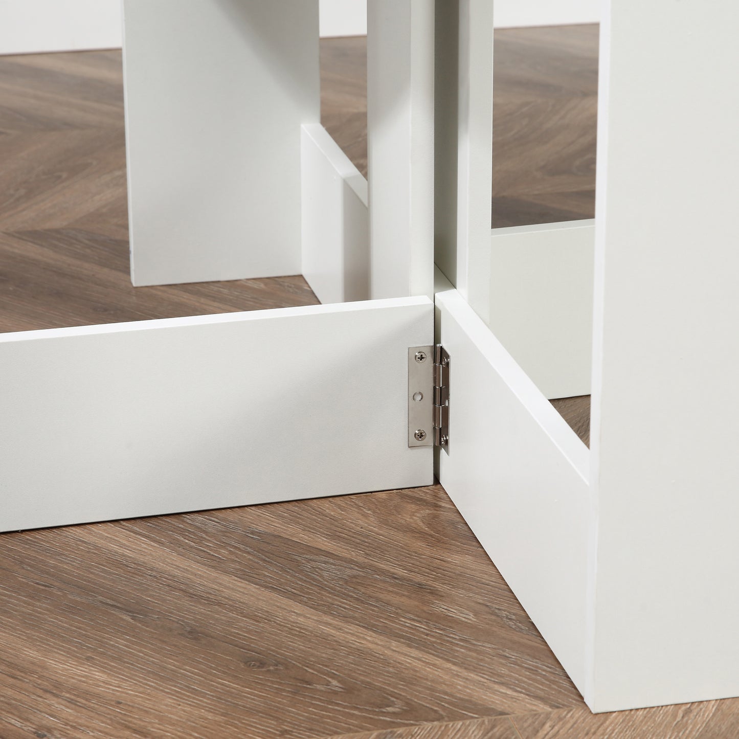 Folding Drop Leaf Dining Table Foldable Bar Table for Small Kitchen Dining Room