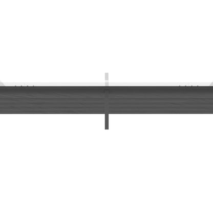 Outsunny Retractable Pergola Shade Cover, Replacement Canopy for 4 x 3 (m) Pergola, Retractable Roof, Dark Grey