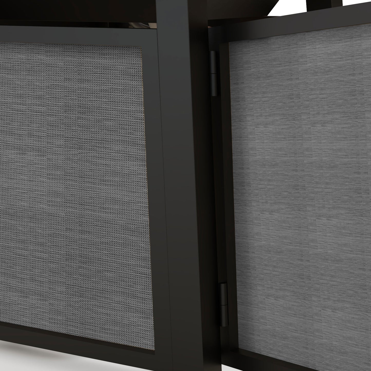 Outsunny 50,000 BTU Gas Fire Pit Table with Cover and Glass Beads, Dark Grey