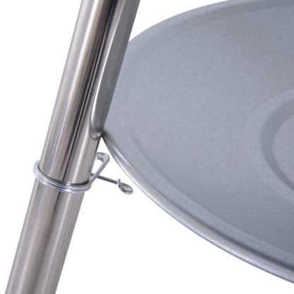 Outsunny BBQ Grill Charcoal Grill Portable Charcoal BBQ Round Kettle Grill Outdoor Heat Control Party Patio Barbecue