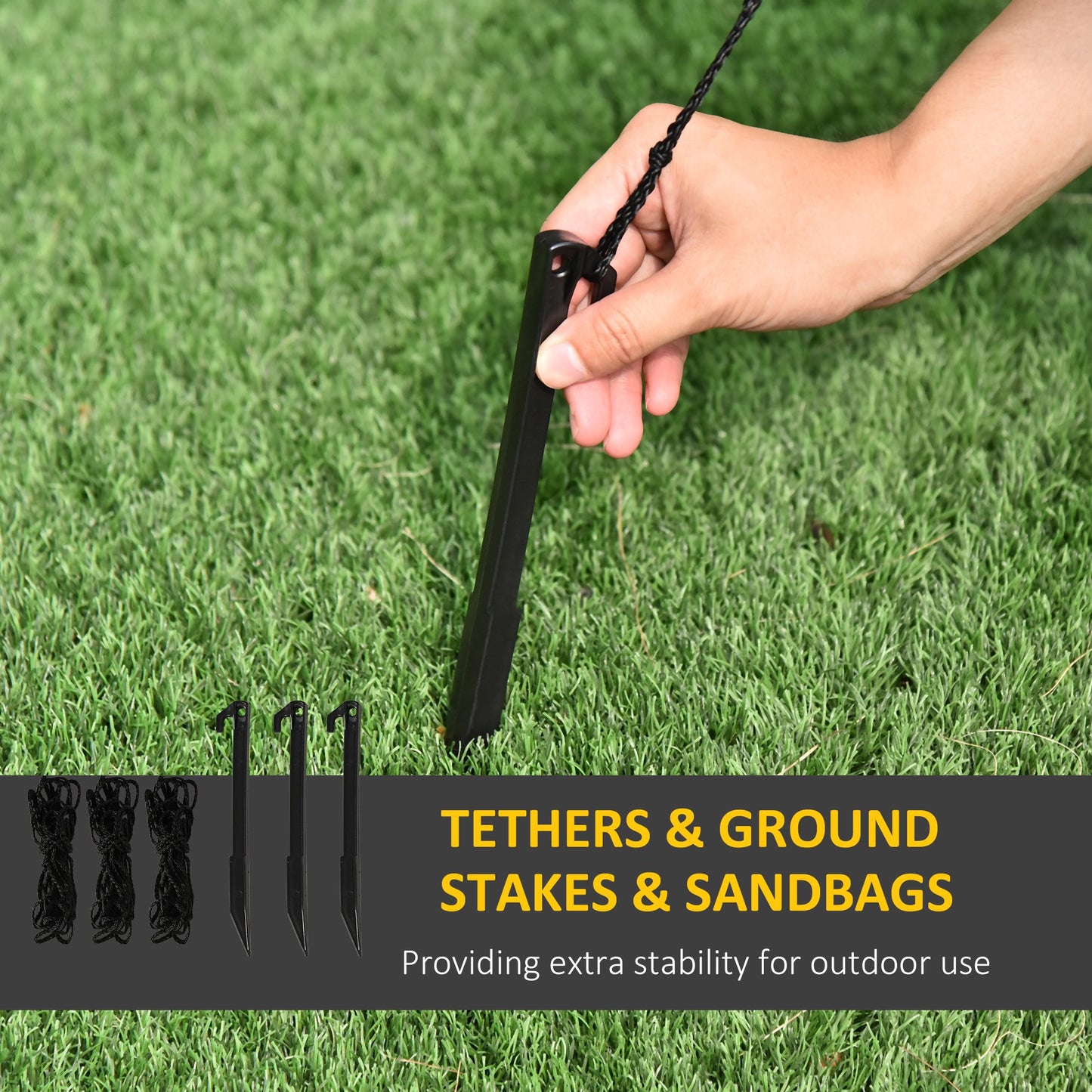 1.8m Inflatable Snowman Decoration, Polyester-White