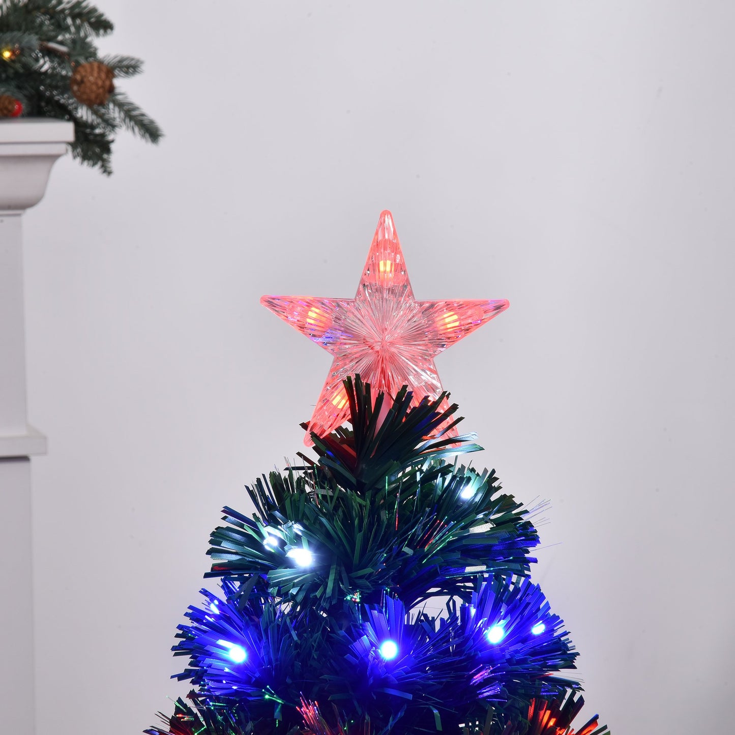 3ft 90cm Fibre Optic Xmas Tree Artificial Christmas Tree
