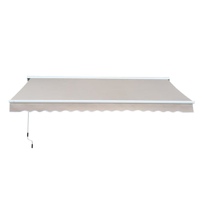 Outsunny 2.95Lx2.5M  Retractable Manual/Electric Awning