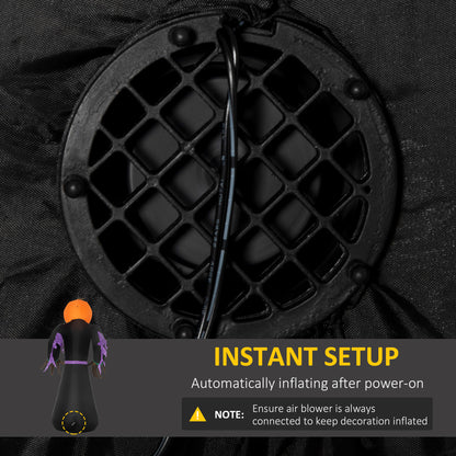 Inflatable 2.1m Pumpkin Man, With LED lights