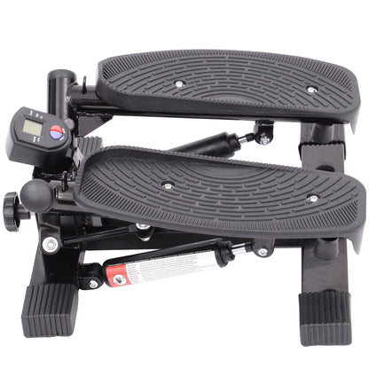 Mini Stepper Exercise Stepper Machine Legs Arms Thigh Toner Toning Machine Workout Training Fitness Stair Steps New Black