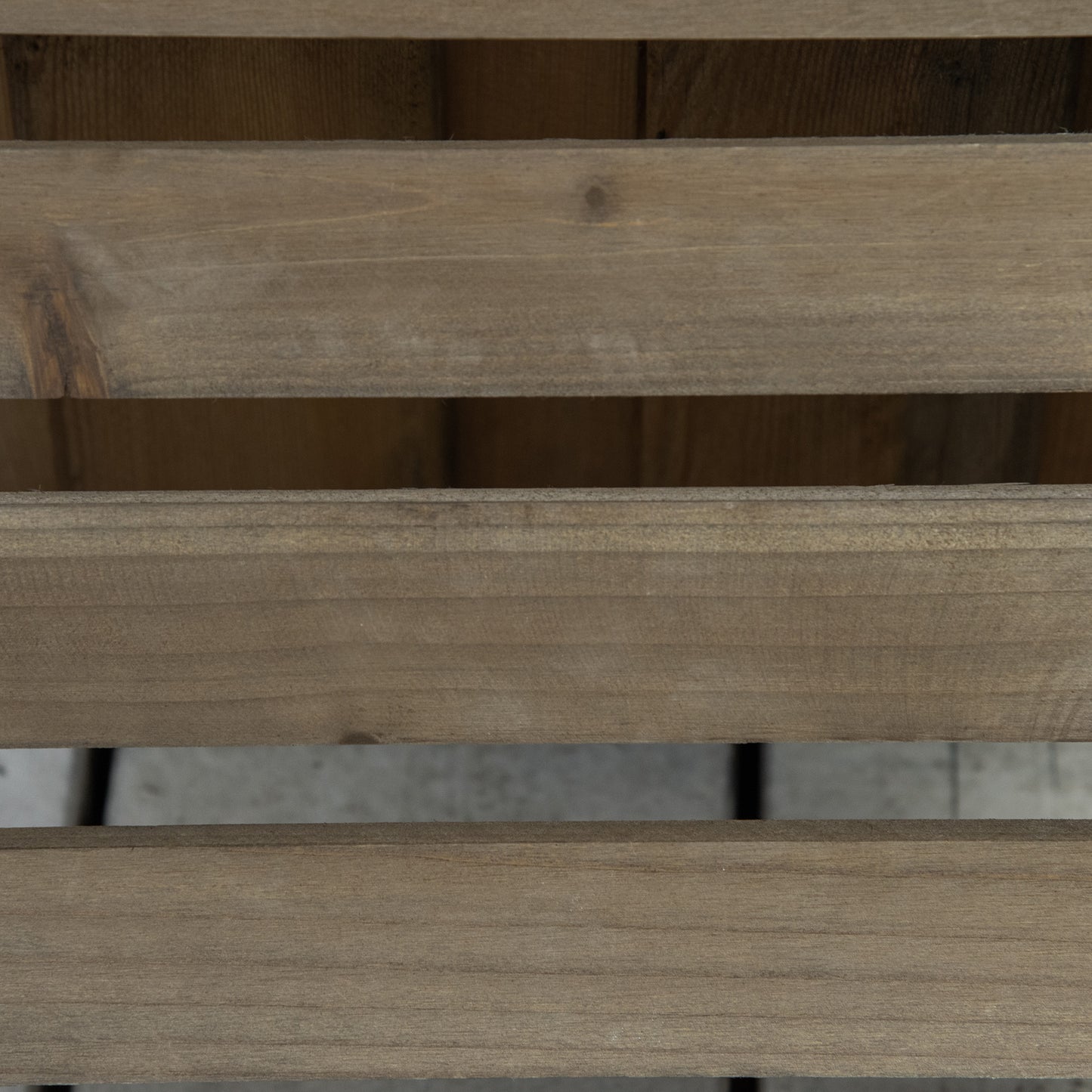 Outsunny 2 Pack Plant Stand with Wheels, Flowerpot Holder, Wooden Flower Display Stand for Indoor Outdoor Living Room Entryway