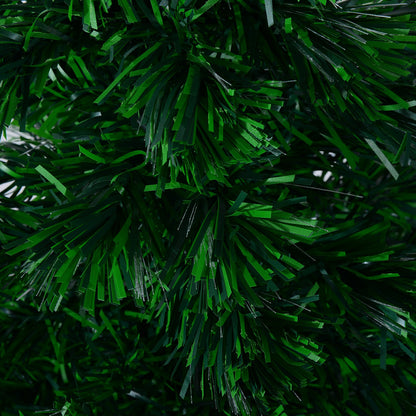 Prelit Christmas Tree Artificial Tree, Metal Base, Pre-Lit, 1.2m