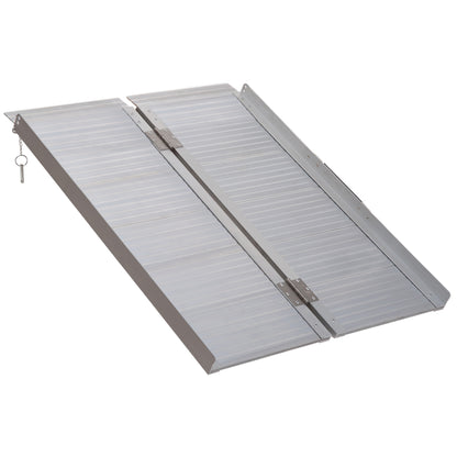 3ft Folding Aluminium Portable Assist Access Ramp For Suitcase, Scooters and Other Wheeled Products