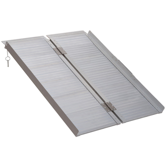 3ft Folding Aluminium Portable Assist Access Ramp For Suitcase, Scooters and Other Wheeled Products