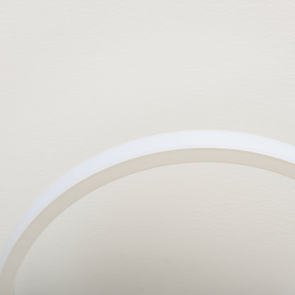 Modern Three Circle LED Ceiling Lamp Light with Metal Base for Bedroom, Hallway, Dining Room, Living Room