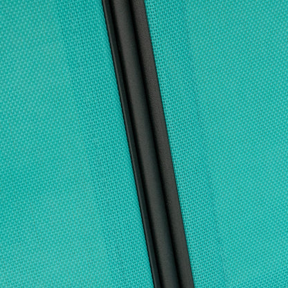 Outsunny 2 Seater Garden Swing Seat Swing Chair Outdoor Hammock Bench w/ Adjustable Tilting Canopy, Texteline Seats and Steel Frame, Lake Blue