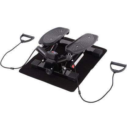 Mini Stepper Exercise Stepper Machine Legs Arms Thigh Toner Toning Machine Workout Training Fitness Stair Steps New Black