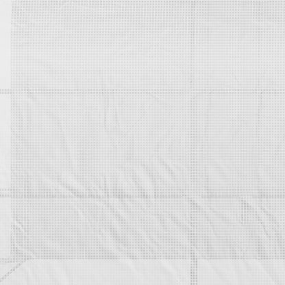 Outdoor Walk-In Greenhouse, Plant Nursery with Zippered Doors, PE Cover and 3-Tier Shelves, White, 300 x 150 x 213 cm