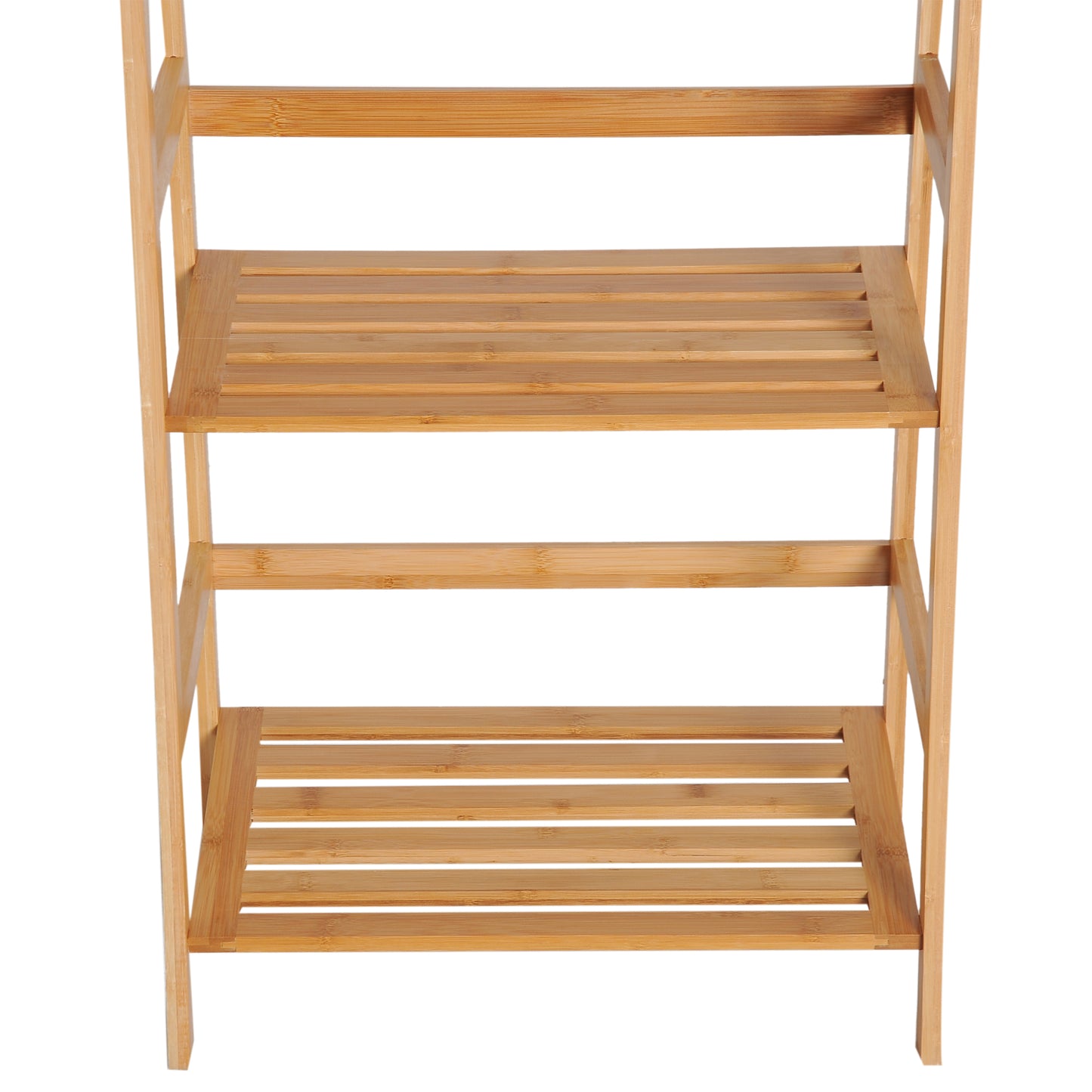 4 Tier Ladder Shelf Unit Storage DIY Plant Shelving Stand Holder Organiser