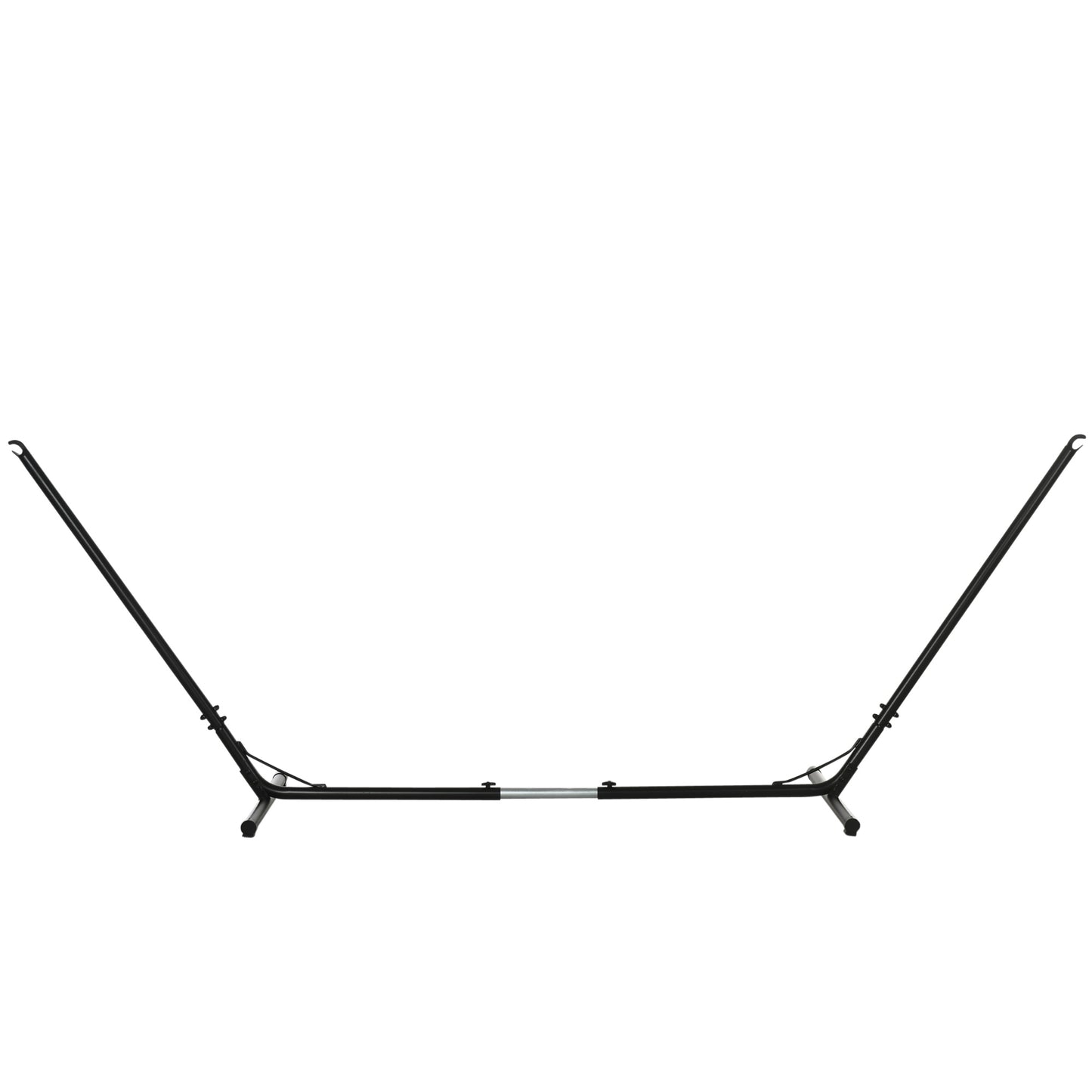 Outsunny 3.1–3.8m Adjustable Universal Hammock Stand Metal Frame Garden Camping Picnic Outdoor Patio Replacement – Stand Only