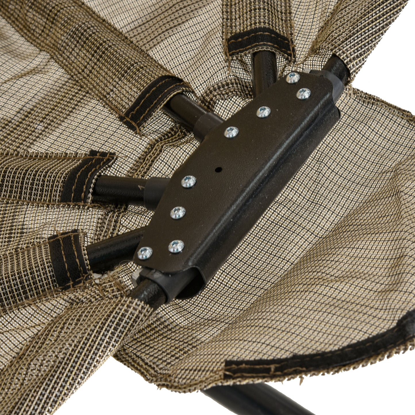 Outsunny Double Hanging Egg Chair 2 Seaters Swing Hammock Chair with Stand, Cushion and Folding Design, for Indoor and Outdoor, Brown