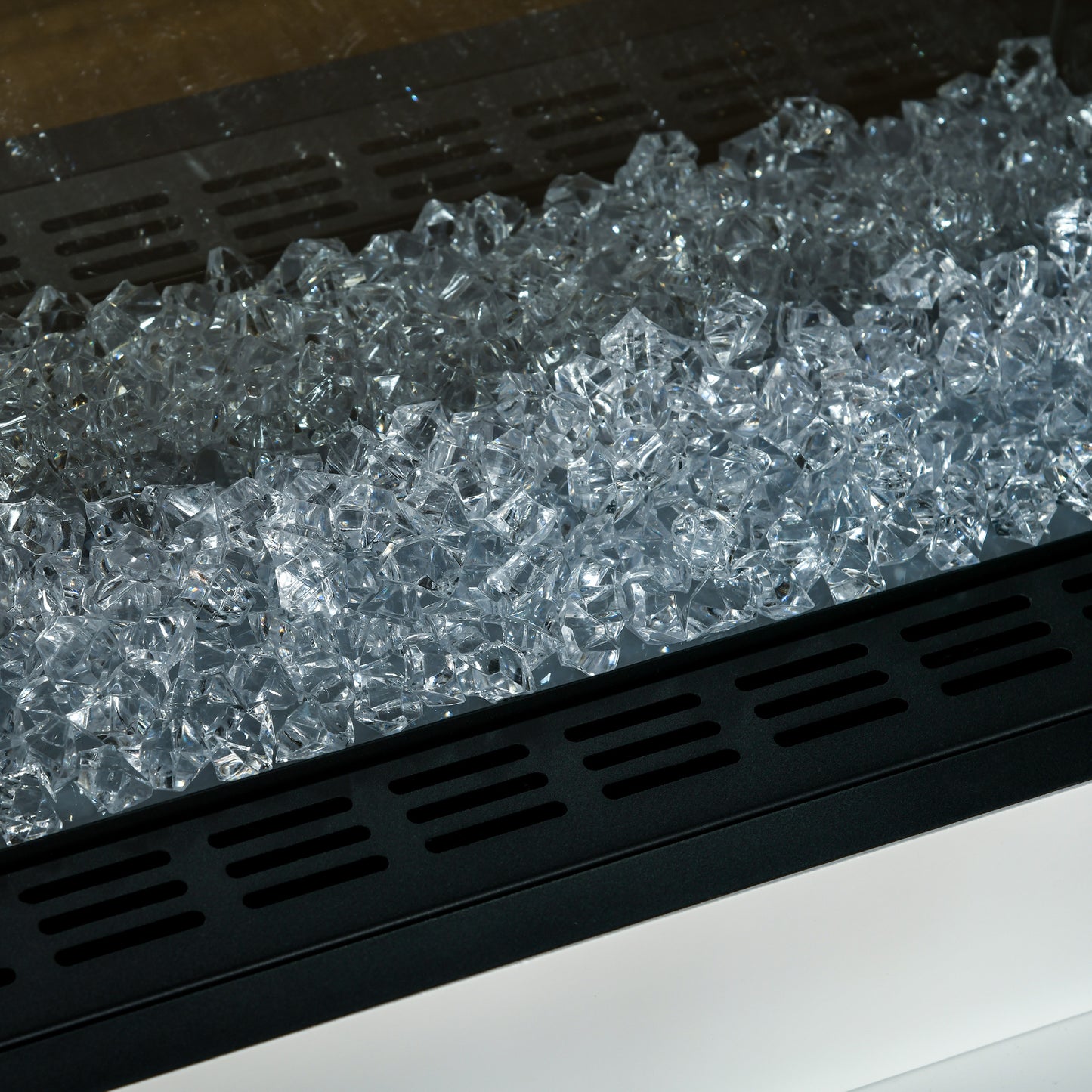 Electric Fireplace w/ Surround, 92cm Freestanding Electric Fire w/ Remote Control, Overheat Protection, Timer, Eco Mode, White 1000W/2000W