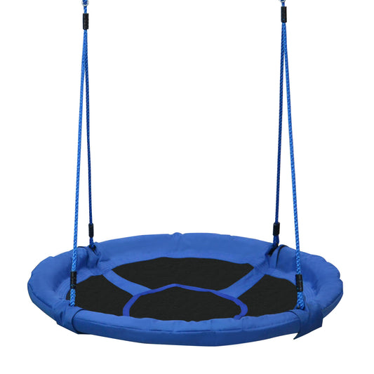 Kids Round Tree Swing 100cm-Blue