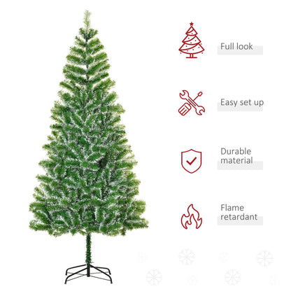 Artificial Christmas Tree 2.1M With Metal Stand