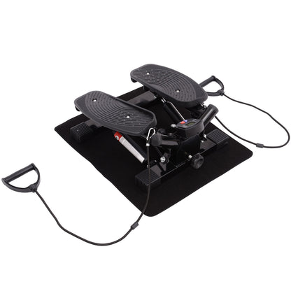 Mini Stepper Exercise Stepper Machine Legs Arms Thigh Toner Toning Machine Workout Training Fitness Stair Steps New Black