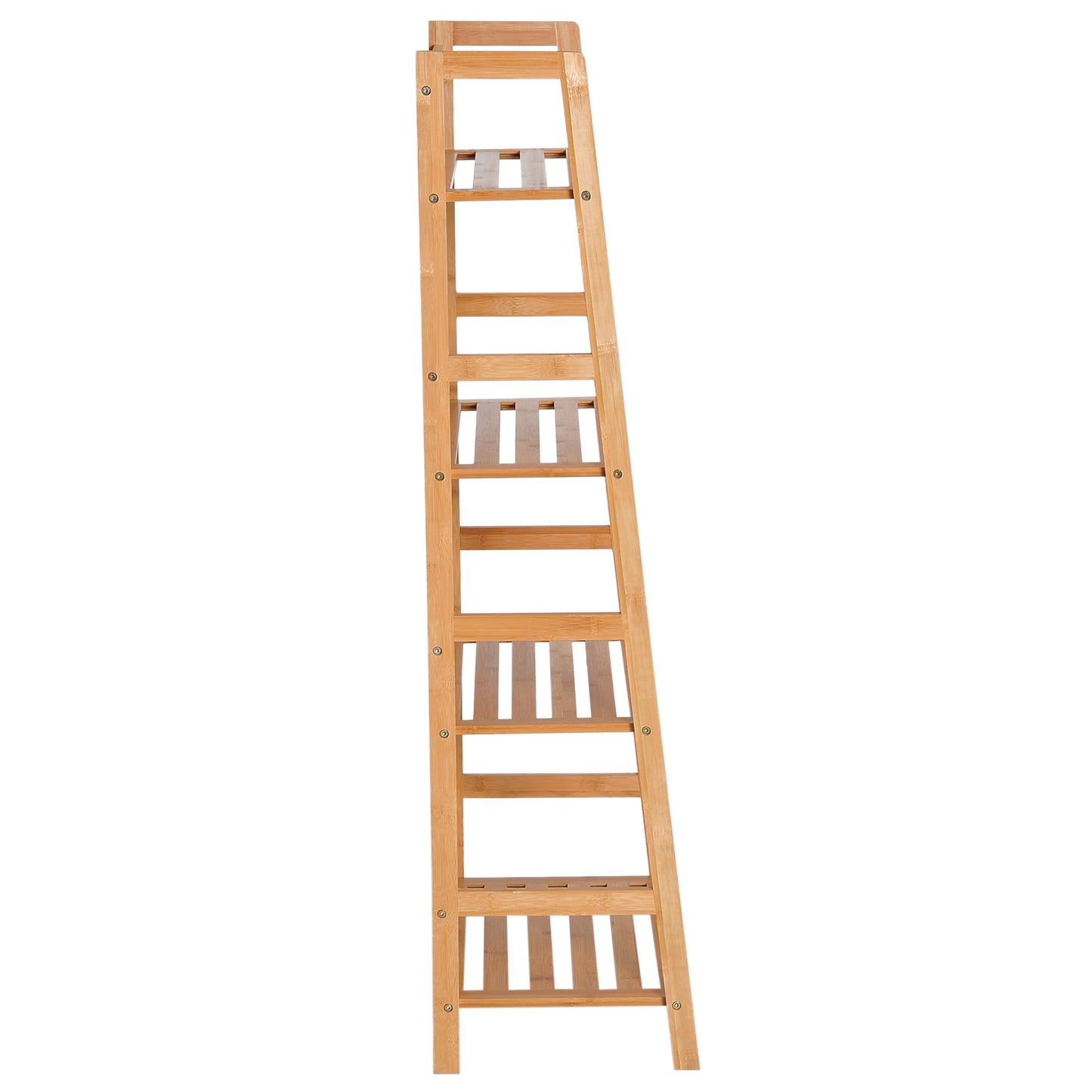 4 Tier Ladder Shelf Unit Storage DIY Plant Shelving Stand Holder Organiser