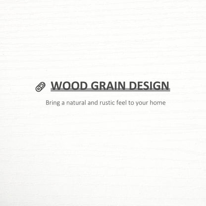 Set of 3 Wooden U-Shaped Floating Shelves Set Wall Mounted Hanging Bookshelf CD DVD Storage Display for Bedroom Living Room Kitchen, White