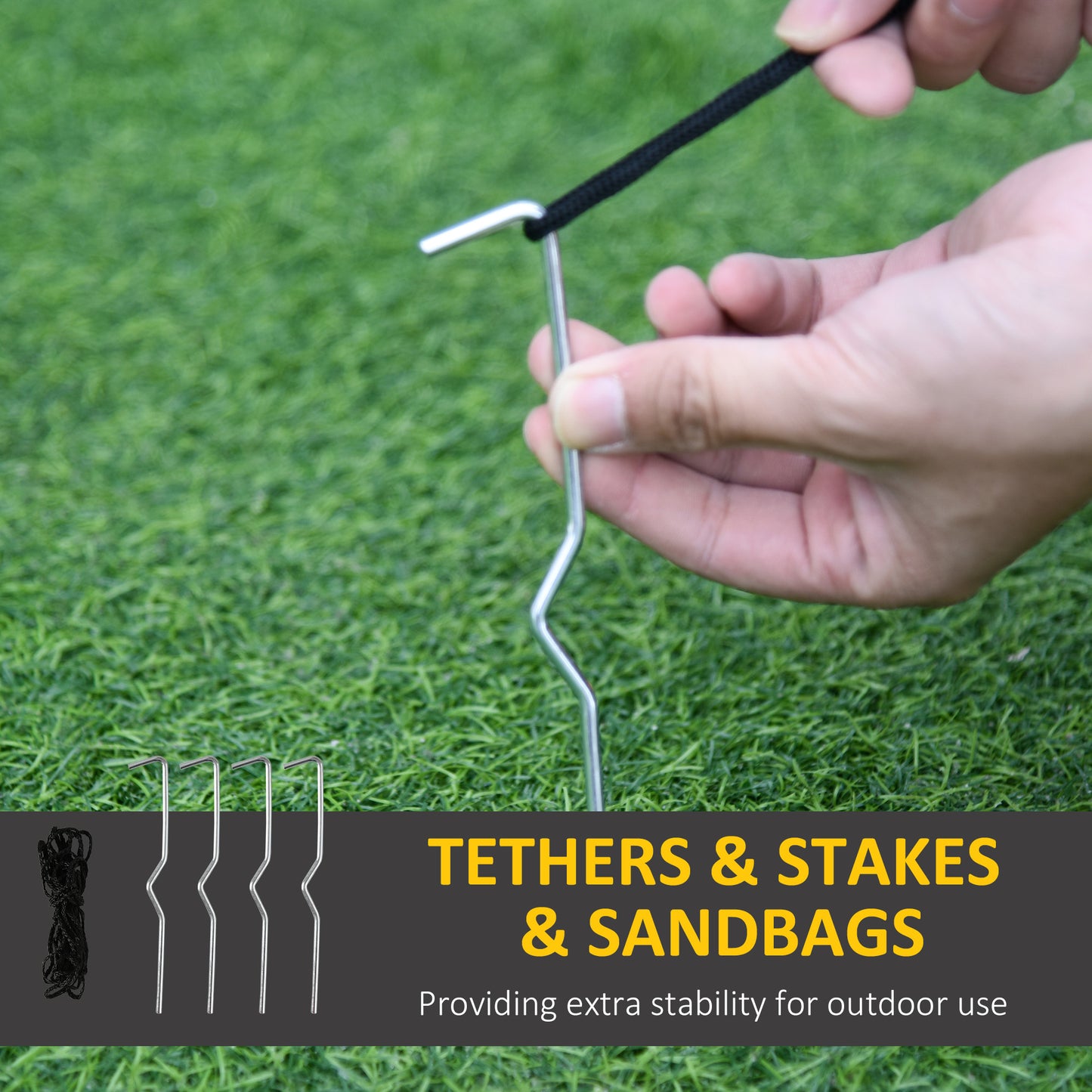 1.2m Witch Ghost Halloween Inflatable Decoration w/ LED Lights Fan Accessories Pumpkin Lantern Fun Weather-Resistant