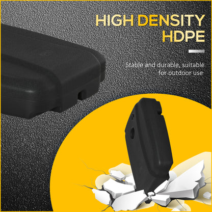 Outsunny 7.5kg Square Parasol Base Portable Umbrella Stand Weights for Cantilever Banana Parasol with Wheels, Water and Sand Filled, Up to 100kg