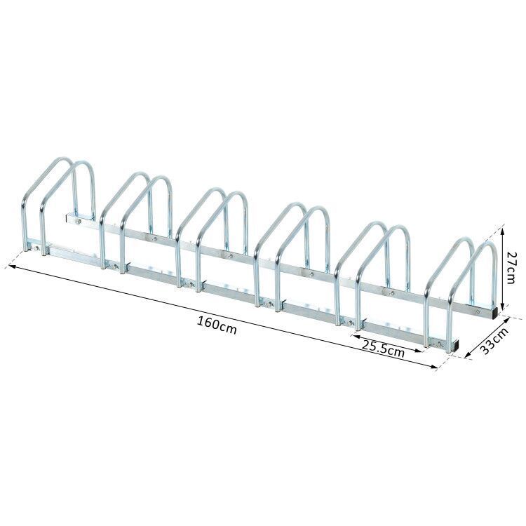 Bike Stand Parking Rack Floor or Wall Mount Bicycle Cycle Storage Locking Stand