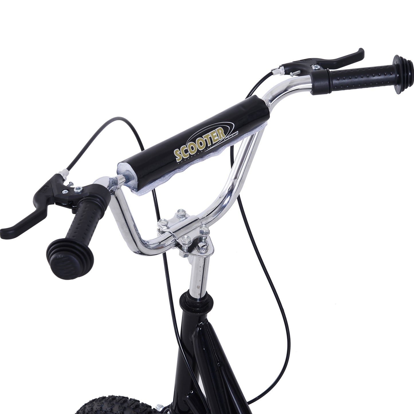 Pneumatic 16" Tyres Scooter-Black