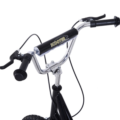 Pneumatic 16" Tyres Scooter-Black