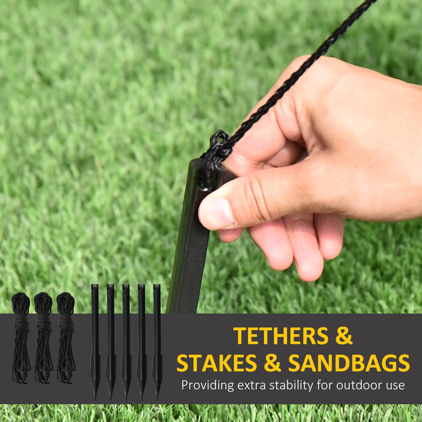 Inflatable 2.1m Pumpkin Man, With LED lights