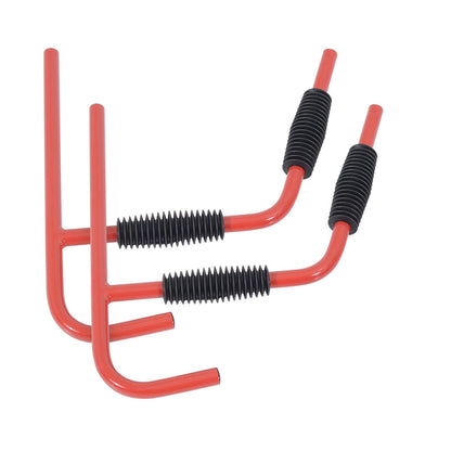 Canoe / Kayak Aluminium Wall Mount Hangers-Red