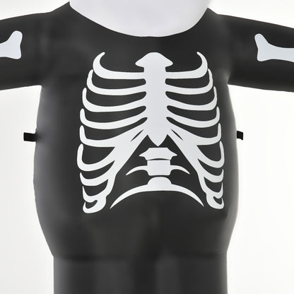 3m Halloween Inflatable Skeleton Ghost Decoration, LED Lighted for Home Indoor Outdoor