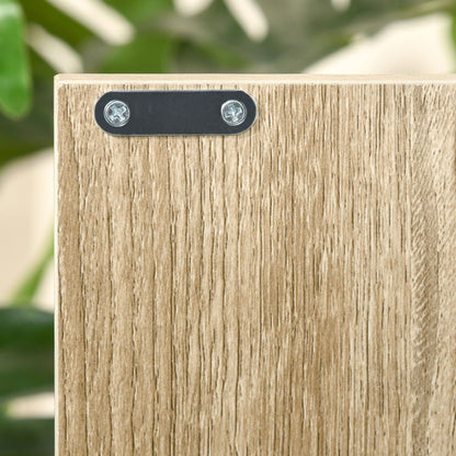 Storage Cabinet, Bookcase, Display Shelf with 6 Storage Cubes & Doors for Dining Room, Living Room