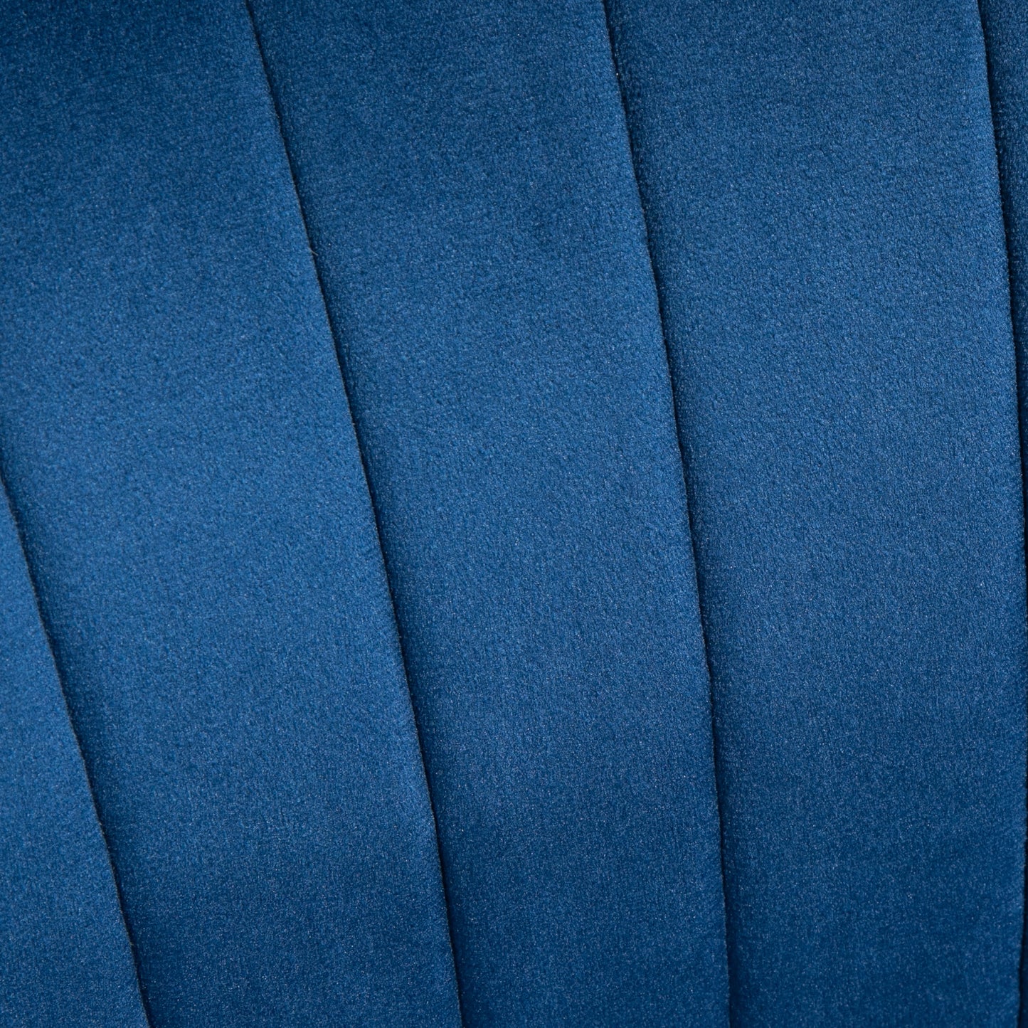 Retro Vintage Style Velvet Accent Chair Occasional Tub Seat Padding Curved Back w/ Ottoman Wood Frame Legs Home Furniture, Dark Blue