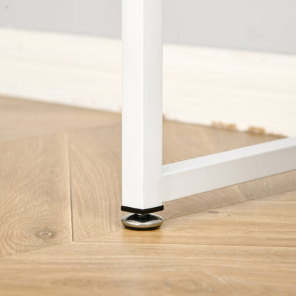 L-Shaped Corner Computer Desk Study Table PC Work w/ Storage Shelf Drawer Smooth Slide Office Home Workstation Space Saving - Light Brown